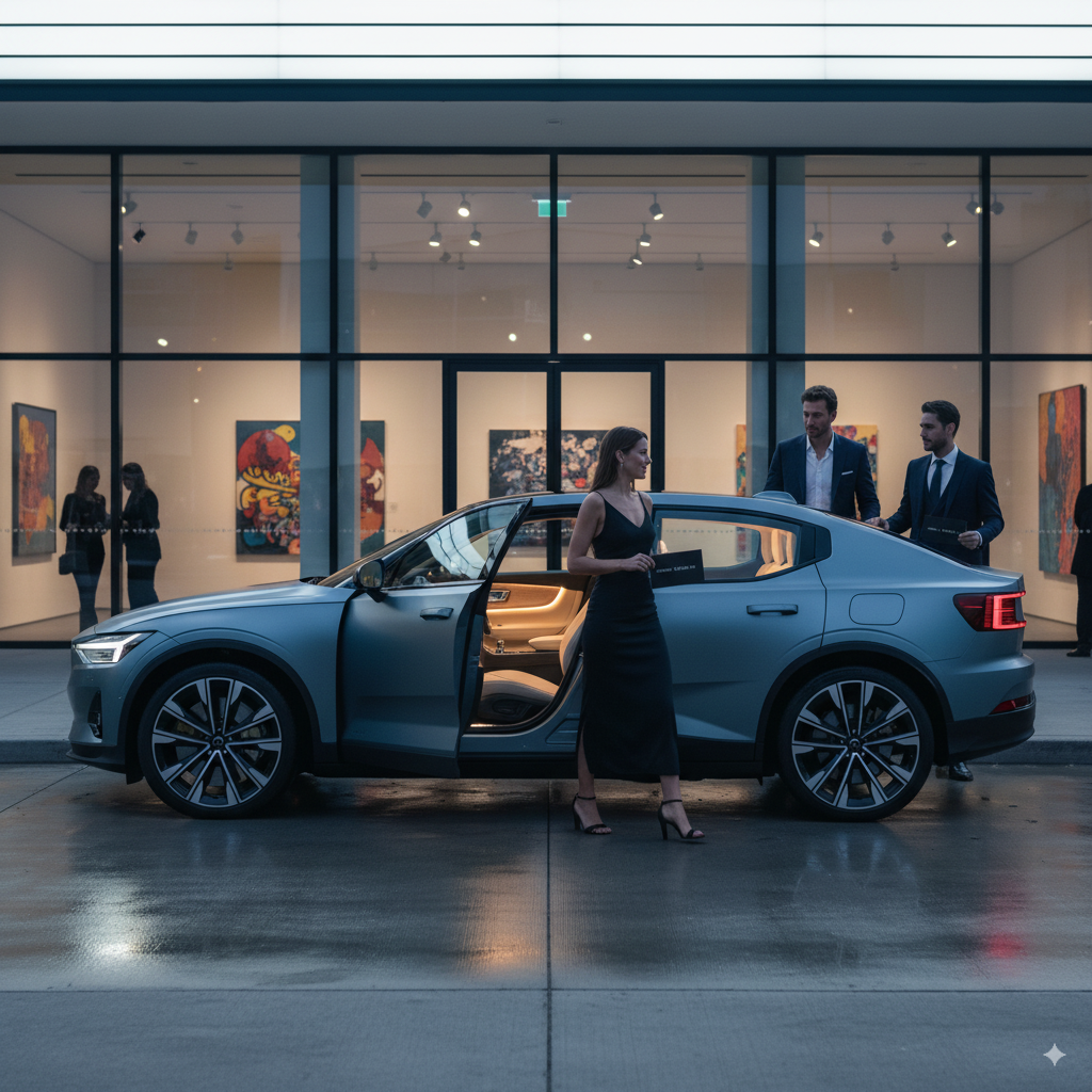 VIP terminal arrival with premium vehicle service